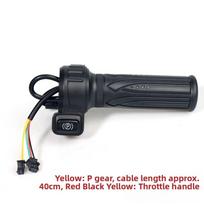Black Assembly Handles Universal E-Bike Twist Throttle  Reverse Switch Accessories 1