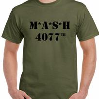 Mash Tshirt Unisexs 4077th Retro Tv Show Programme Usa 100 Retro Gift S 3xl Tee L black