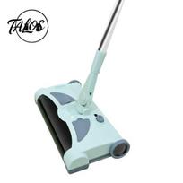 Efficient Carpet Cleaner Wireless Electric High Efficiency Sweeping And Towing Machine Low Noise Pet Hair Sweeper Fastly Rechargeable Collect US Plug white