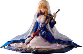 Good Smile Company night Saber Garden of Avalon scale plastic painted finished product Fate/stay 1/7 blue