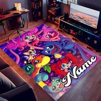 Custom personalization Poppy Playtime Print Area Rug - Soft, Washable Non-Slip Indoor Mat,Living Room,Home&Office Decorative Rug 80cmx120cm