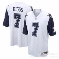 Dallas Cowboys NFL Futbolo Džersis Vyriškas Trumpomis Rankovėmis Medvilnės Mišinys Komandos Sportinis Marškinėlis Regbio Gerbėjams XXXL