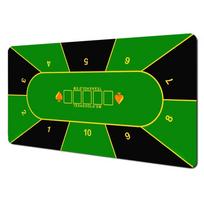 Texas Holdem Poker Table Pad Xxl Large Antislip Waterproof Rubber Xl Mouse Pad Portable Gambling Game Layout For Office Gaming 800x400x2mm
