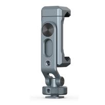 VRIG Metal Phone Tripod Mount with Cold Shoe & 1/4 -20 Screw 360° Rotation Smartphone Holder Tripod Adapter for iPhone Samsung sidabras