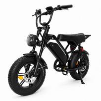 Pixar M9 Mini Elektrinis Dviratis 250W Variklis 16  Padanga Miesto Komutavimo Elektrinis Dviratis 7 Pavarų Hidrauliniai Stabdžiai 48V 15Ah Maksimalus Nuotolis 60Km Apkrova 120Kg juoda