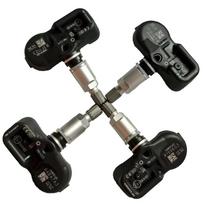 PMV-C215 Suderinamas su Camry, Corolla, Highlander, Mirai, Yaris TPMS 42607-02070 Padangų slėgio jutiklis (4 vnt) 4PCS gray
