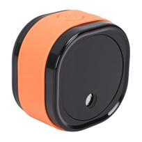 Coffee Bean Atomizer Static Elimination USB Rechargeable Coffee Bean Sprayer with Magnetic Base Silicone Cover Type 1 orange
