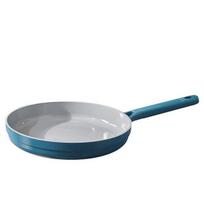 28cm Nonstick Ceramic Frying Pan Skillet Healthy Non Toxic Egg Omelet Chef's Pan Steak Skillet Kitchen Cookware Skillet gray