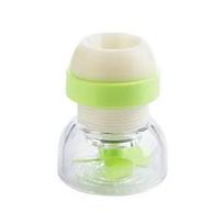 1PCS Water Saver Can Telescopic Tap Water Filter Tools Kitchen Bathroom Accessories Sprinkler Filter Faucet Extenders žalia