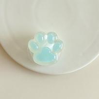 Colorful Cat Paw Phone Holder: Magnetic, Retractable, and Portable Stand for Watching TV Shows. beige