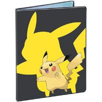 Pokémon Pikachu 9 kišenių kortų albumas, geltonas su juodu, Ultra PRO