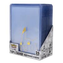 Pokémon Pikachu Toploader laikiklių ir įmaučių rinkinys 25+25 vnt. Ultra PRO