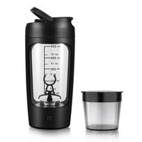 650 ml elektrinis plaktuvas kokteiliams, kavai ir baltymų milteliams - Visiškai automatinis įkrovimo modelis 650ml black