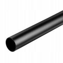 Skersinis drabužių spintai fi 25 mm 300 cm Juodas matinis