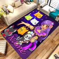 Custom personalization Aphmau Area Rug - Perfect For Kitchen, Bathroom,Laundry Room Decor Large Size Available,Gift All Seasons 40cmx60cm purple