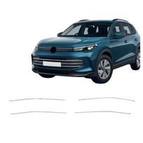 Chrome protective strips for the Volkswagen Tiguan grill from 2024