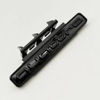 95mm Dėl nlux7 Q5 A4 B8 B6 B9 B7 A3 A6 C6 A5 Q7 A1 Q3 A7 A8 Quattro Logotipo Automobilio Aksesuarai3D ABS Automobilio Priekinių Grotelių Emblema black