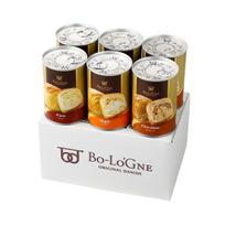 Bologna Can de 6-can set (2 cans each Plain Chocolate Maple) Shelf life over 3 years Emergency food Bread Canned Long-term storage Disaster items