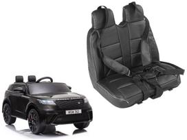 Odinė sėdynė vaikiškam elektromobiliui Range Rover QY2088, juoda