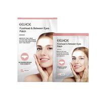 EELHOE nuo raukšlių kaktos linijos šalinimo gelio pleistras stangrinanti kaukė raukšles veido odos priežiūros priemonė, lipdukai nuo senėjimo drėkinantis pleistras 5pcs/box white