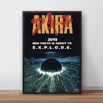 Plakatai Ir Spaudiniai Akira Japonijos Anime Filmas Šiuolaikinis Drobės Tapyba Sienos Menas Paveikslas Svetainei Namų Dekoras 40cm×60cm NoFrame