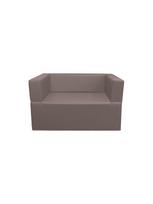 Sofa Wood Garden New Bergamo 117 Premium, ruda