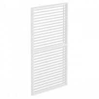 Pergolos aksesuaras Mirpol Luxe žaliuzinė panelė 123x218 cm balta aliuminio
