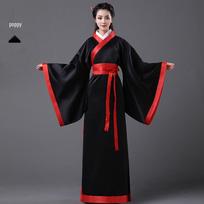 Hanfu Kostiumai Vyrams ir Moterims: Tradicinė apranga ceremonijoms, pasirodymams ir Kinijos kultūros studijoms XL height [170-175] red