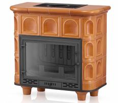 Koklinis židinys FLORENCJA su vandens kontūru – FERGUSS FGS-LUX20 (16,2 kW) Medaus