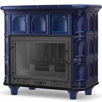 Koklinis židinys FLORENCJA su vandens kontūru – FERGUSS FGS-LUX20 (16,2 kW) Kobalto