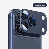 Apple iPhone 17 Pro Max Full Coverage Lens Protector - Metal Anti-Drop Film iPhone 17 Pro Max black