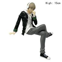 15cm Wind Breaker Sakura Haruka Anime Figure Noodle Stopper WIND BREAKER Kaji Ren Action Figure Collectible Model Doll Toys Gift gray