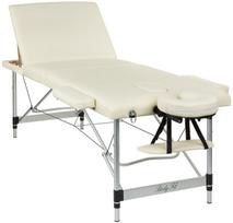 Sulankstomas masažinis stalas Bodyfit XXL, baltas