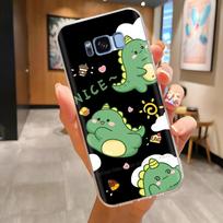 Dėklas Samsung Galaxy S8 Plus S 8 Telefonui Drugelių Raštai Minkštas Plonas TPU Skaidrus Silikoninis Coque Samsung S8 S8+ Fundas S8