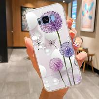 Dėklas Samsung Galaxy S8 Plus S 8 Telefonui Drugelių Raštai Minkštas Plonas TPU Skaidrus Silikoninis Coque Samsung S8 S8+ Fundas S8 Plus