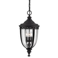 Pakabinamas lauko šviestuvas Elstead Lighting English bridle FE-EB8-L-BLK