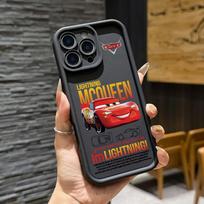 Animacinių filmų automobiliai M-McQueens telefono dėklas, skirtas Samsung Galaxy A73 A56 A55 A54 A53 A52 A36 A34 A33 A32 A17 A16 A13 A12 A07 A06 4G 5G Galaxy A55