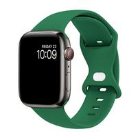 Popular Silicone Strap for Smartwatch and Apple Watch 42/44/45mm Sports Leisure Ultra Series 10 9 8 7 6 5 SE 42/44/45 mm black