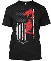 Us Scuba Diver Tee T-Shirt M red