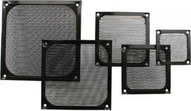 InLine Fan Grill Aluminum Filter 140x140mm black (33372S)