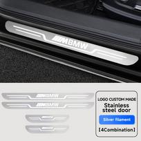 BMW CCar Nerūdijančio Plieno Durų Slenksčio Pedalas Sveikinimo Braižymosi Plokštelė BMW M Performance F30 F20 F10 F18 F22 F01 X3 X4 F06 M3 M5 Priedas