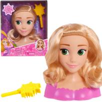 "Disney" princesė Rapunzel Tangled galvos ir plaukų formavimo lėlė + šepetys, uniwersalny