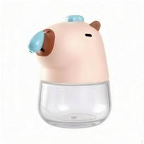 Automatic Foaming Soap Dispenser Water Resistant Capybara Translucent Reservoir beige