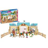 PLAYMOBIL Aš myliu arklius 72127 Didelis žirgynas ir 2 arkliai