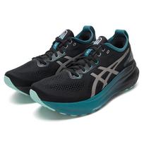 ASICS Gel Kayano 31 Atsparūs trinčiai Kvėpuojantys Žemi Bėgimo Bateliai Maratono Ilgų Nuotolių Bėgimui Vyriški Juodi Pilki 1011C100-001 48 black
