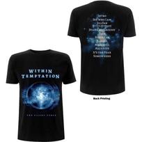Within Temptation - Silent Force dainos (Marškinėliai) 130 black