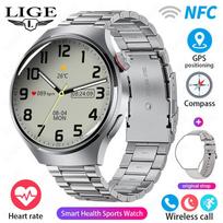 Smart Watch GT4 Waterproof Sports Watch Bluetooth Call Heart Rate Health Monitor Smartwatch for Men Black