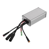 Electric Bike 36V 48V 22A Sine Wave Controller 9mos with Light Line for 500W Motor white