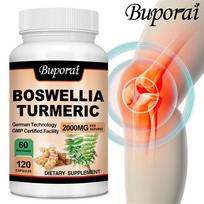 Boswellia Turmeric 2000mg - Pain Relief, Joint Health, Inflammation Relief, 1 pcs (120 Tablets)