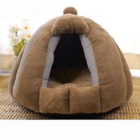 Soft Cat/Dog Bed Deep Sleep House Cats Winter House Removable Cushion Enclosed Pet Tent For Kittens Puppy Cama Cat Supplies S